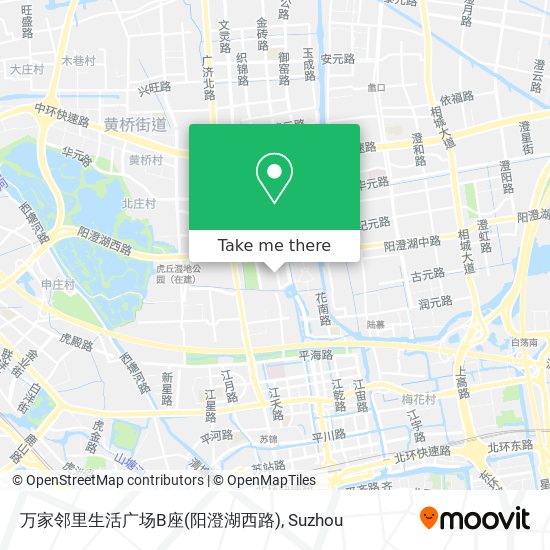 万家邻里生活广场B座(阳澄湖西路) map