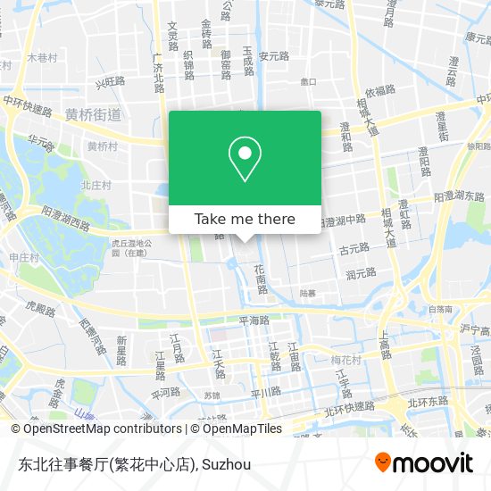 东北往事餐厅(繁花中心店) map