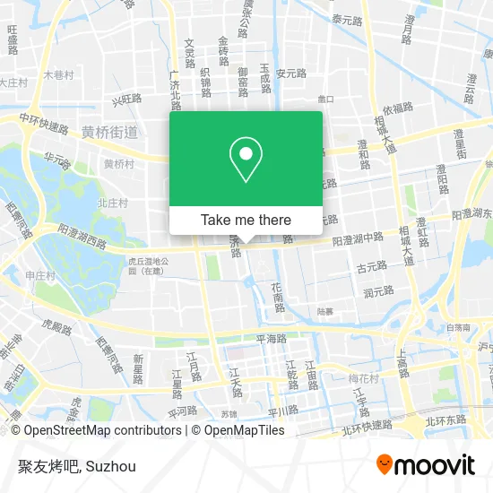 聚友烤吧 map