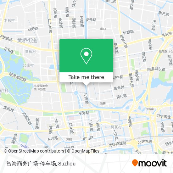智海商务广场-停车场 map