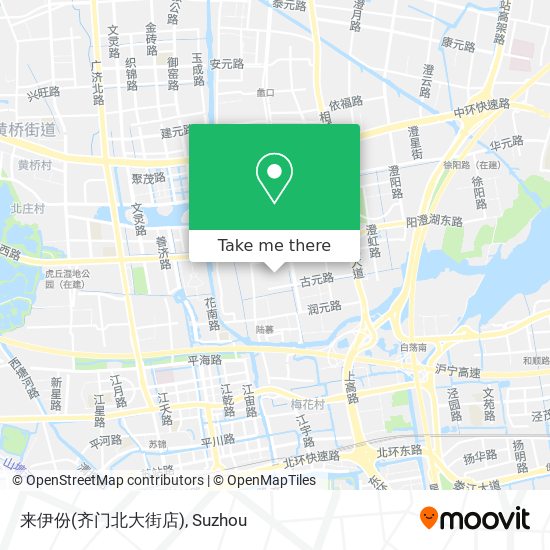 来伊份(齐门北大街店) map