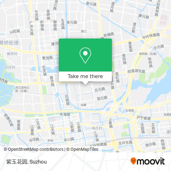 紫玉花园 map