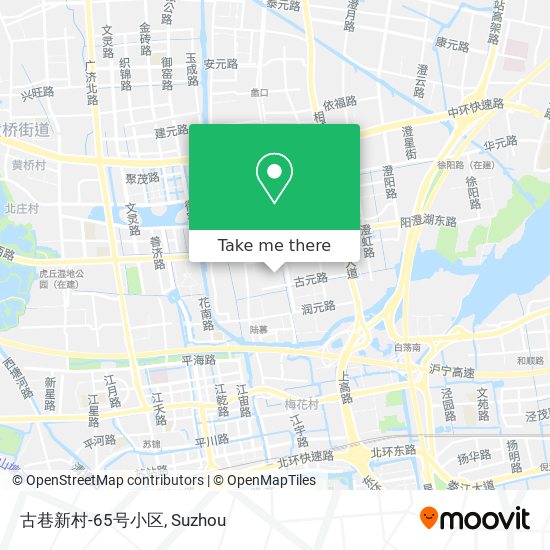 古巷新村-65号小区 map