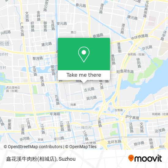 鑫花溪牛肉粉(相城店) map