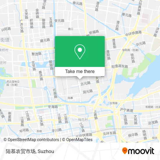 陆慕农贸市场 map