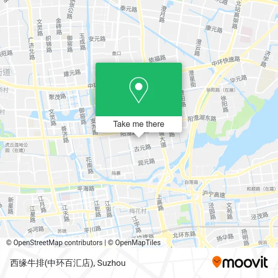 西缘牛排(中环百汇店) map