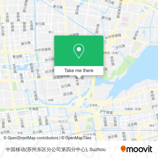 中国移动(苏州东区分公司第四分中心) map