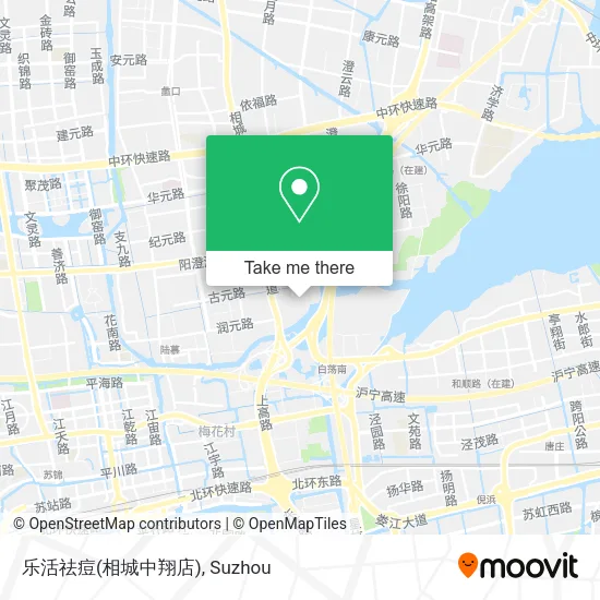 乐活祛痘(相城中翔店) map