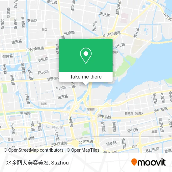 水乡丽人美容美发 map