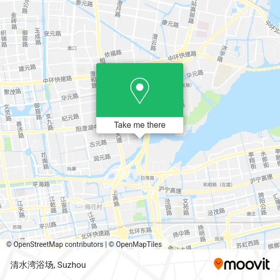 清水湾浴场 map