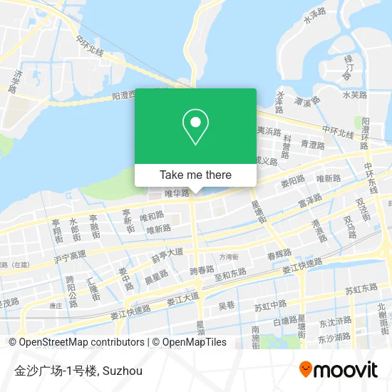 金沙广场-1号楼 map