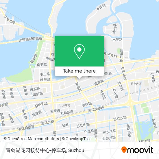 青剑湖花园接待中心-停车场 map