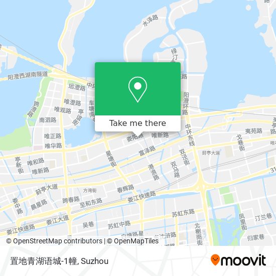 置地青湖语城-1幢 map