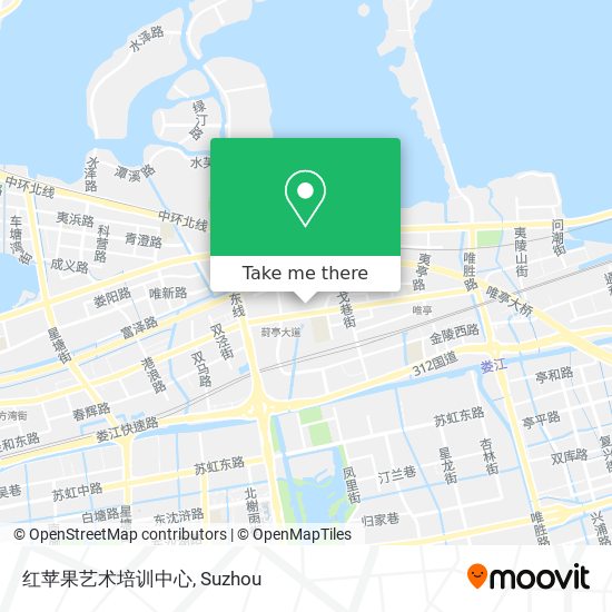 红苹果艺术培训中心 map