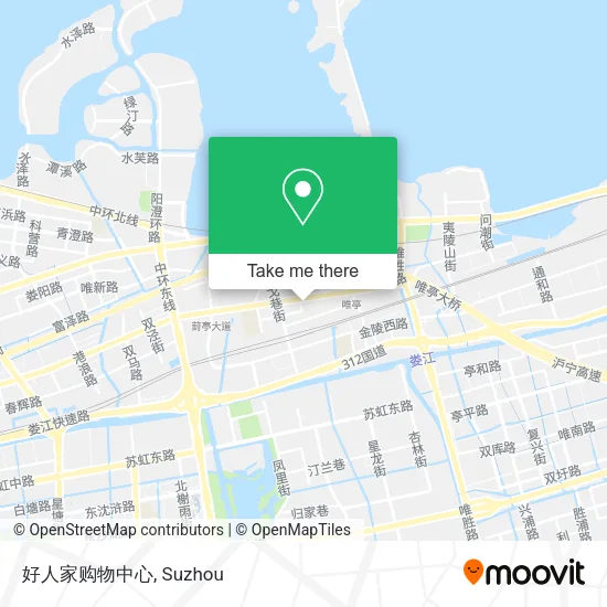 好人家购物中心 map