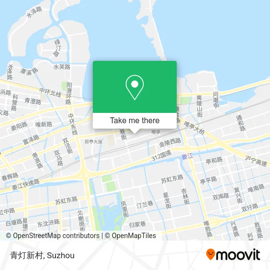 青灯新村 map