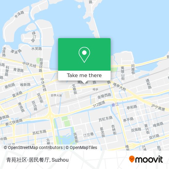 青苑社区-居民餐厅 map