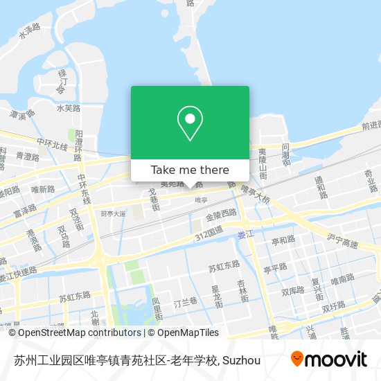 苏州工业园区唯亭镇青苑社区-老年学校 map