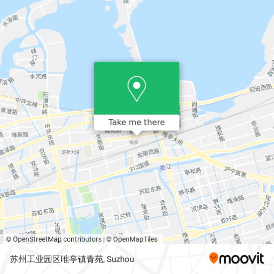 苏州工业园区唯亭镇青苑 map