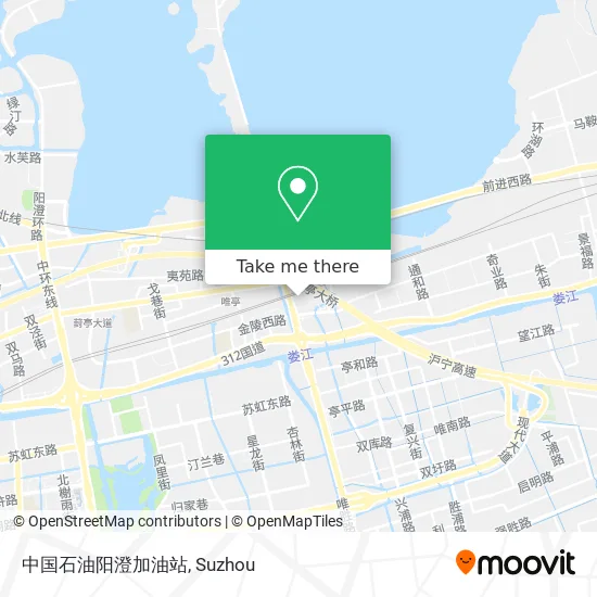 中国石油阳澄加油站 map