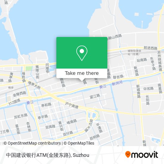 中国建设银行ATM(金陵东路) map