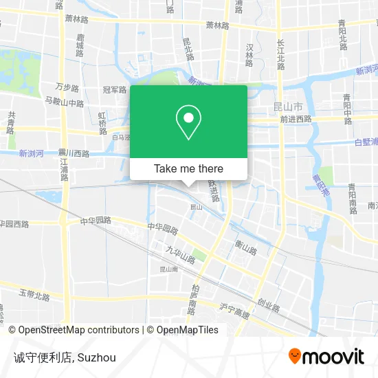 诚守便利店 map