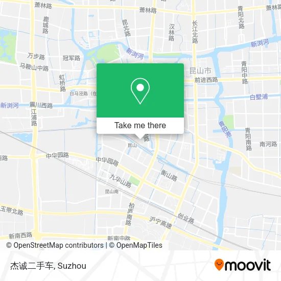 杰诚二手车 map