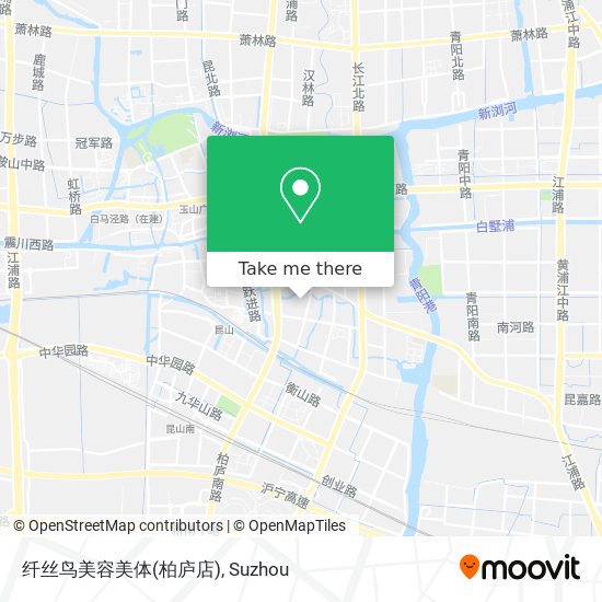 纤丝鸟美容美体(柏庐店) map
