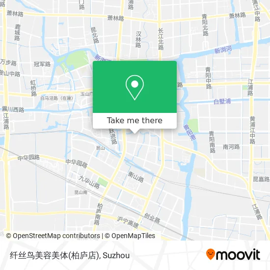 纤丝鸟美容美体(柏庐店) map