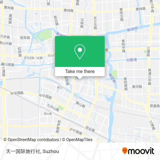 天一国际旅行社 map