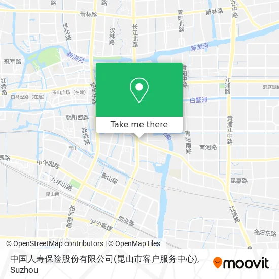 中国人寿保险股份有限公司(昆山市客户服务中心) map