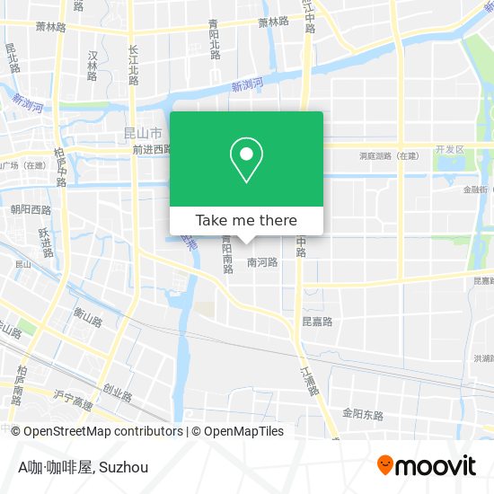 A咖·咖啡屋 map