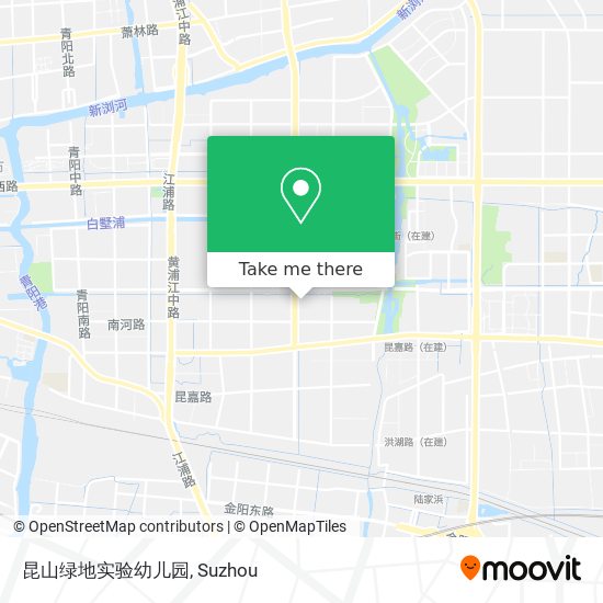 昆山绿地实验幼儿园 map