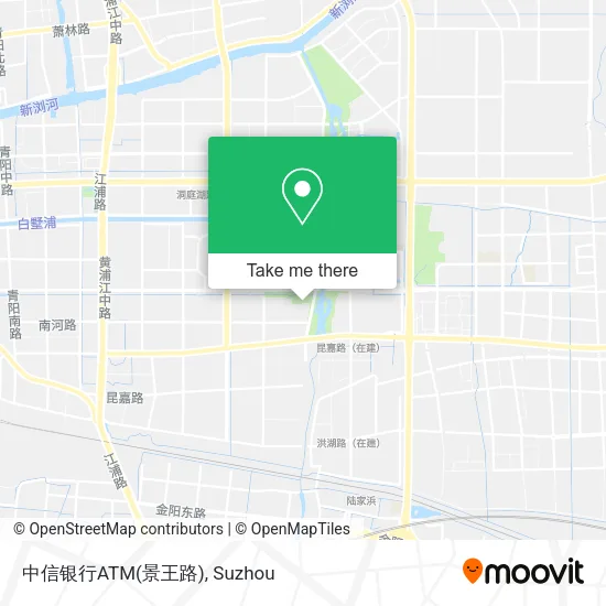 中信银行ATM(景王路) map