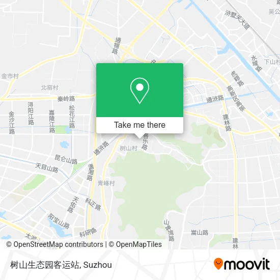 树山生态园客运站 map