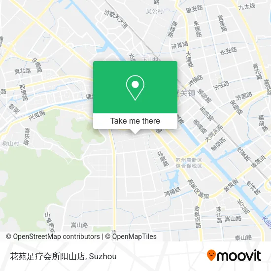 花苑足疗会所阳山店 map