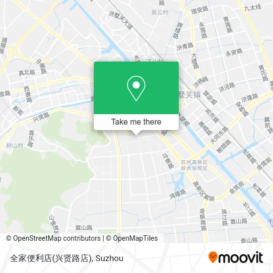 全家便利店(兴贤路店) map