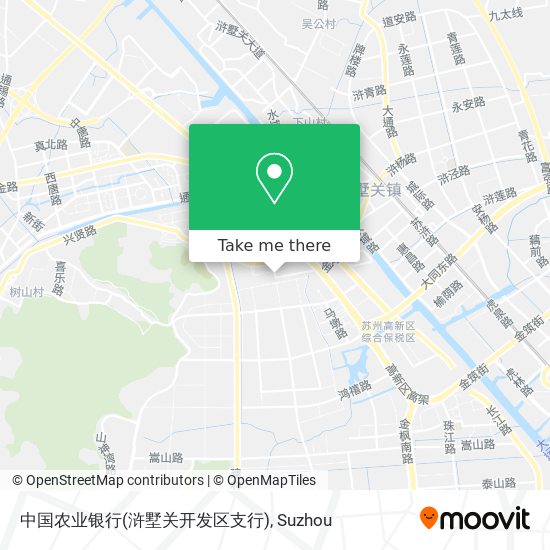 中国农业银行(浒墅关开发区支行) map