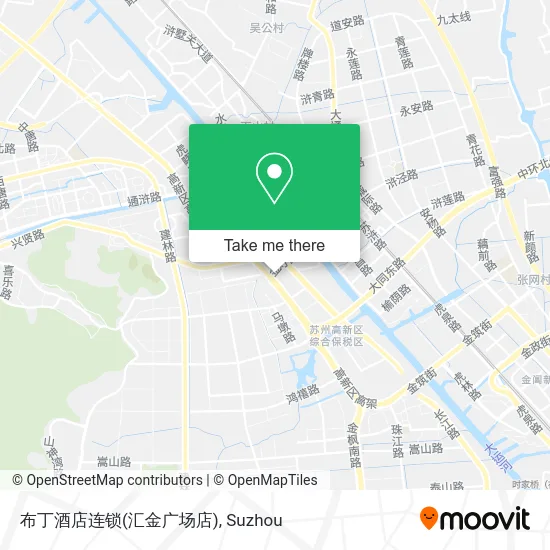 布丁酒店连锁(汇金广场店) map