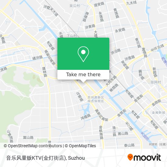 音乐风量贩KTV(金灯街店) map