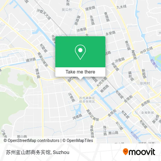 苏州蓝山郡商务宾馆 map