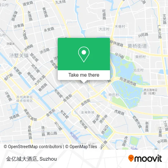 金亿城大酒店 map