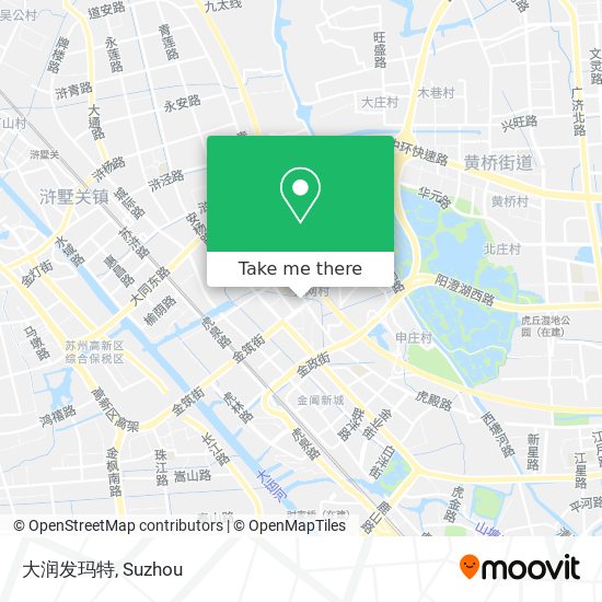 大润发玛特 map
