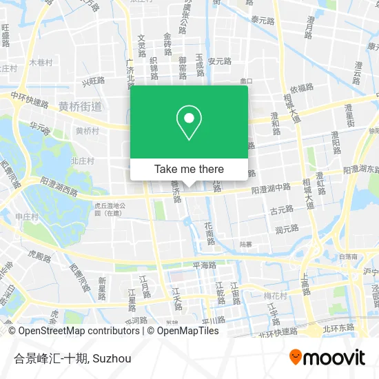 合景峰汇-十期 map