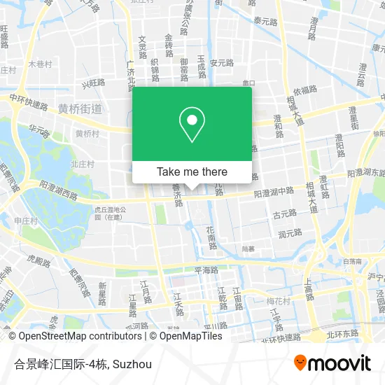 合景峰汇国际-4栋 map