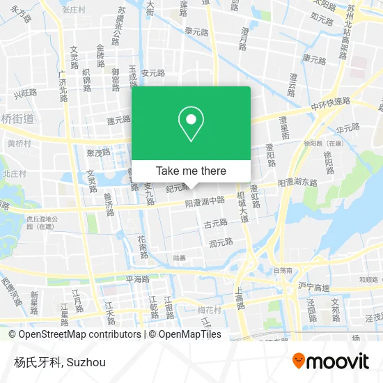 杨氏牙科 map