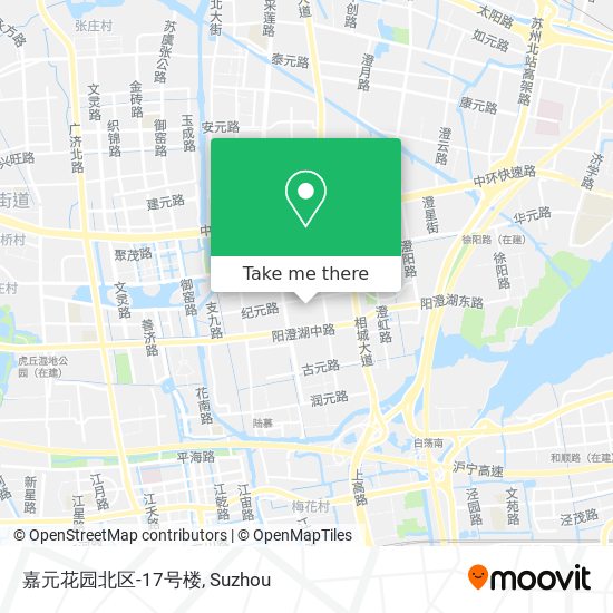 嘉元花园北区-17号楼 map