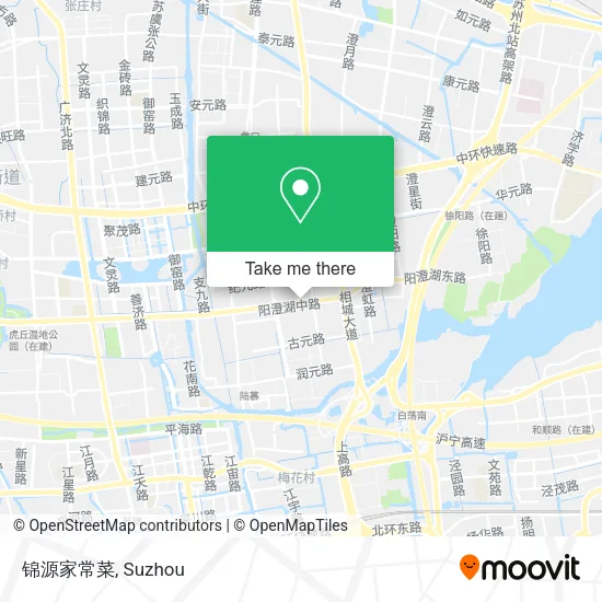 锦源家常菜 map