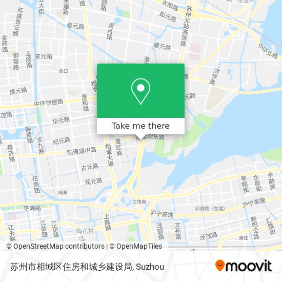 苏州市相城区住房和城乡建设局 map