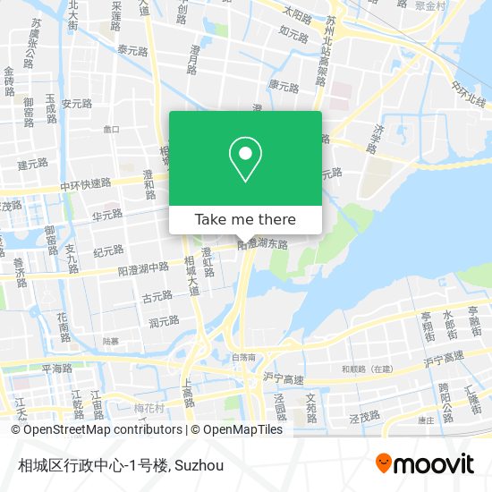 相城区行政中心-1号楼 map